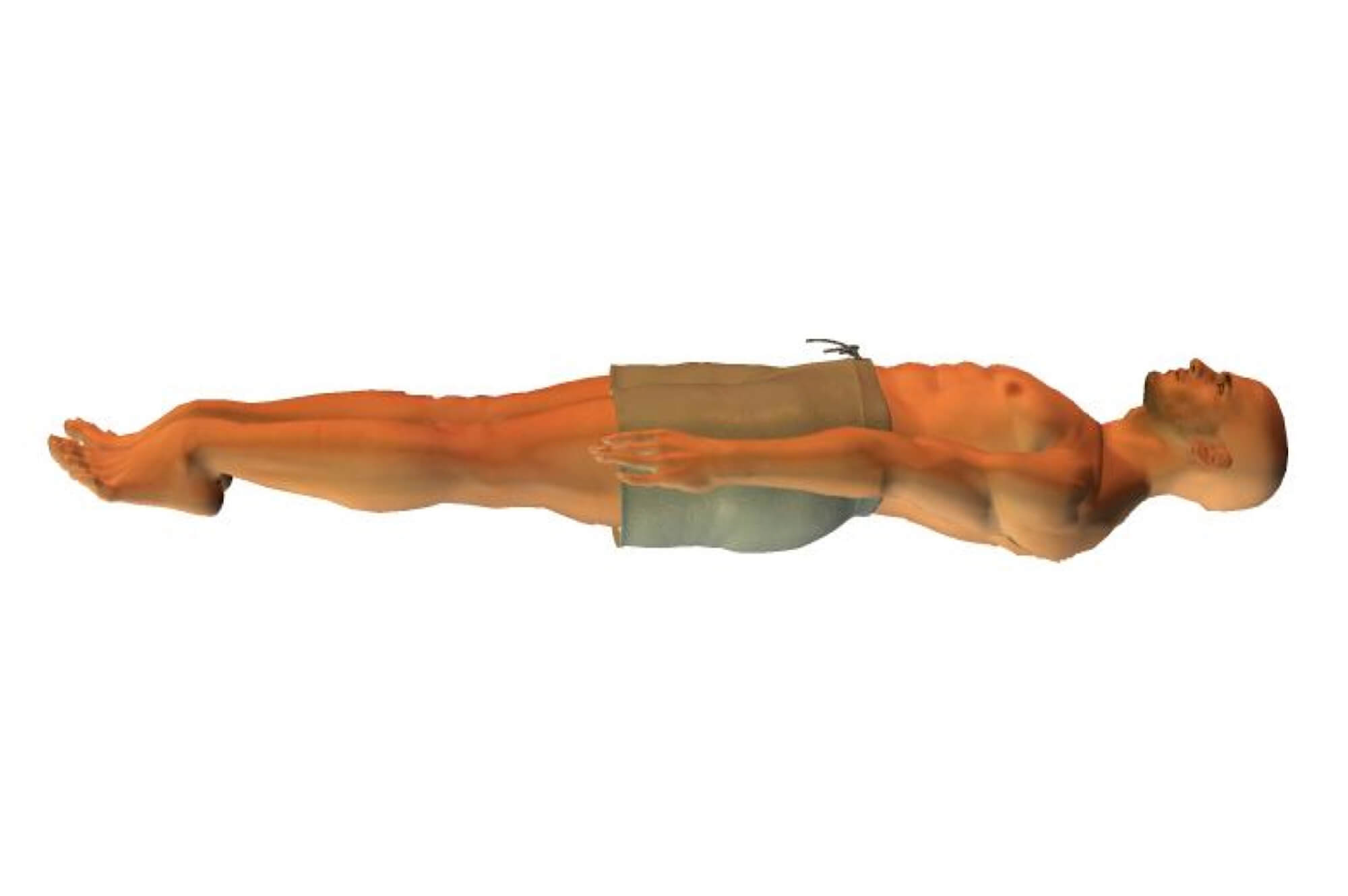 Correct backstroke body position is vital for an effective swimming stroke